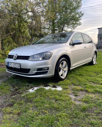 Volkswagen Golf cena 32000 przebieg: 112500, rok produkcji 2013 z Opole małe 92